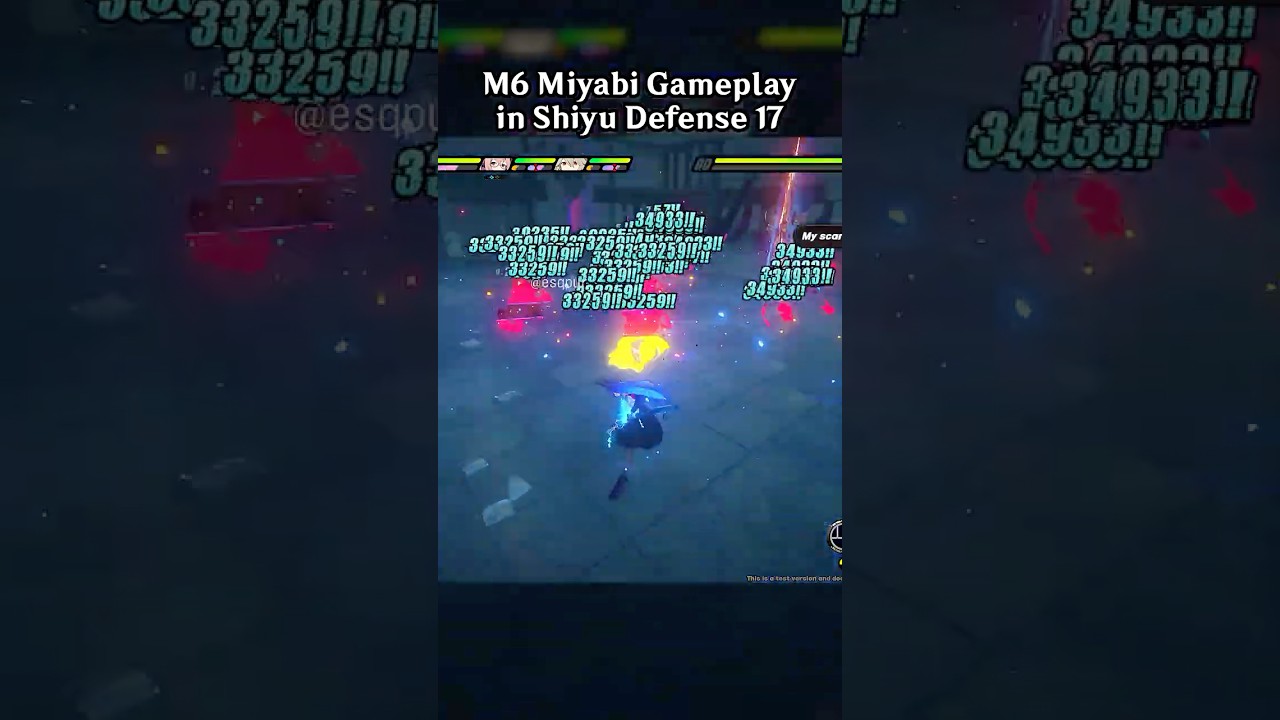 M6 MIYABI GAMEPLAY IN SHIYU DEFENSE 17