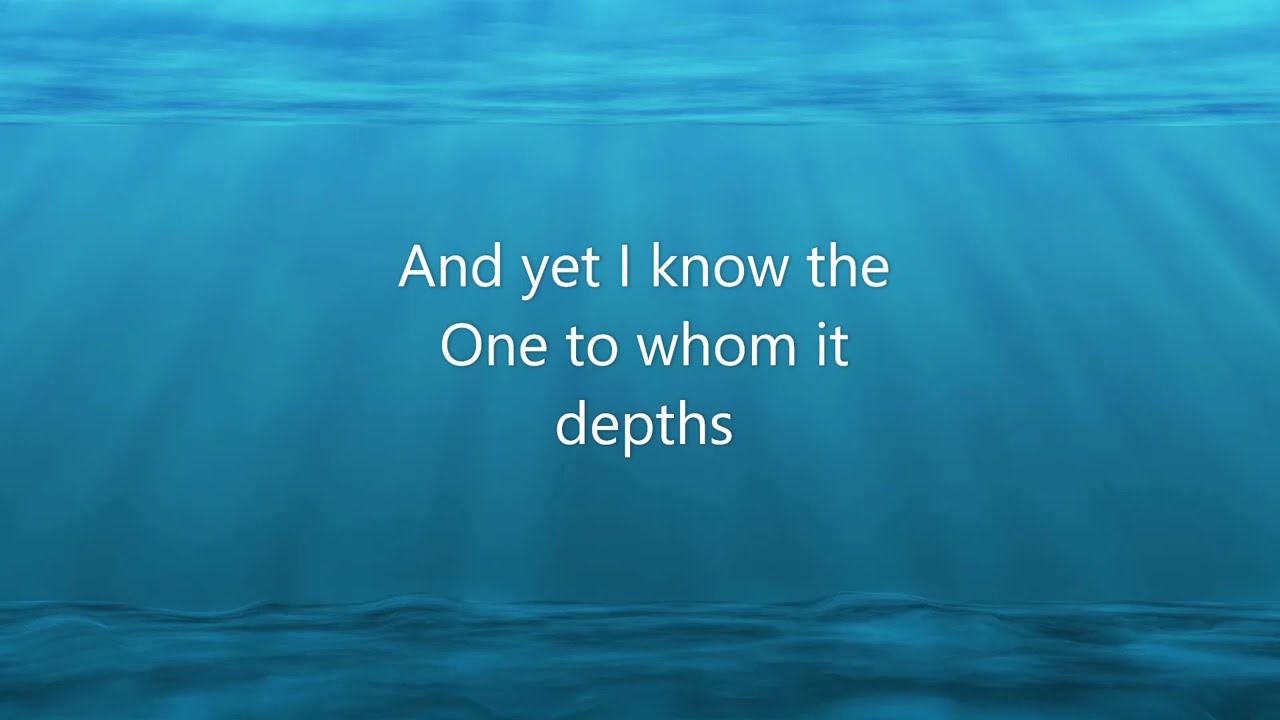 God of the Deep | lyric video