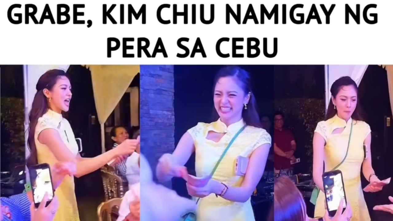 GRABE, KIM CHIU NAMIGAY NG PERA SA CEBU