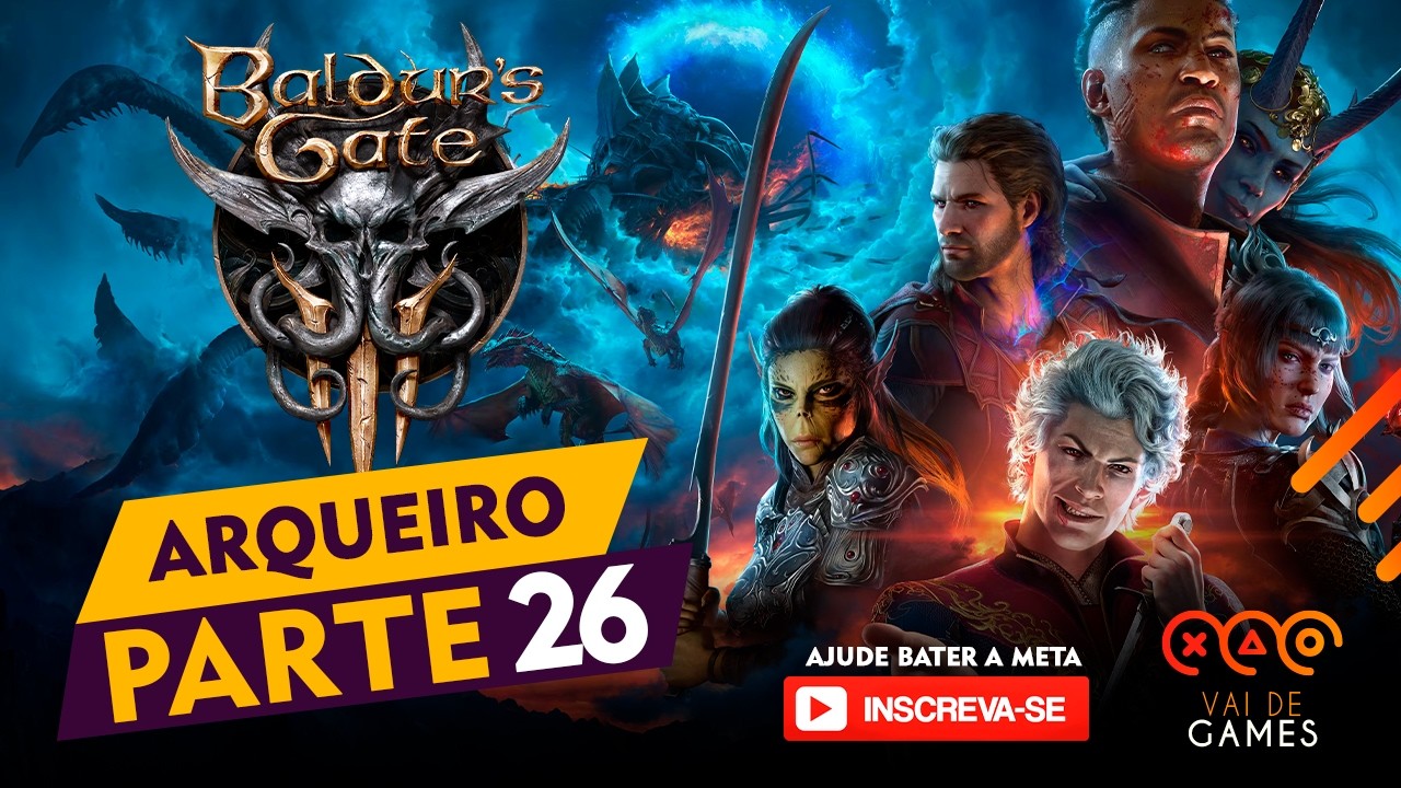 Arqueiro Algoz - #parte26  #bd3    |  SE -  INSCREVA [🔴ao vivo🔴]   #live #baldursgate3