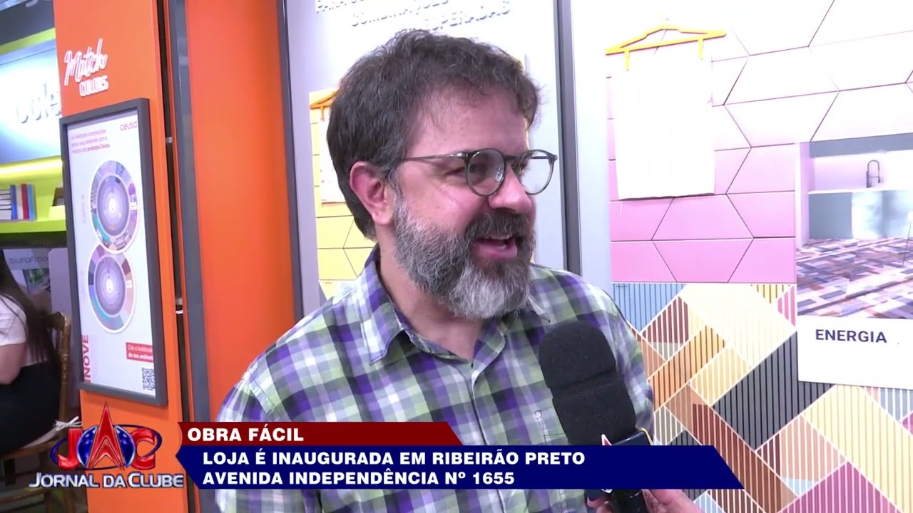 Loja Obra F&aacute;cil &eacute; inaugurada na Avenida Independ&ecirc;ncia, em Ribeir&atilde;o - Jornal da Clube (22/09/2023)