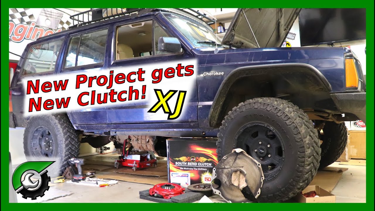Jeep XJ Clutch: Transmission Removal Fun! 😀