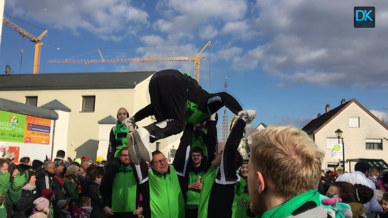 Viel Trubel beim Faschingsumzug in Gerolfing