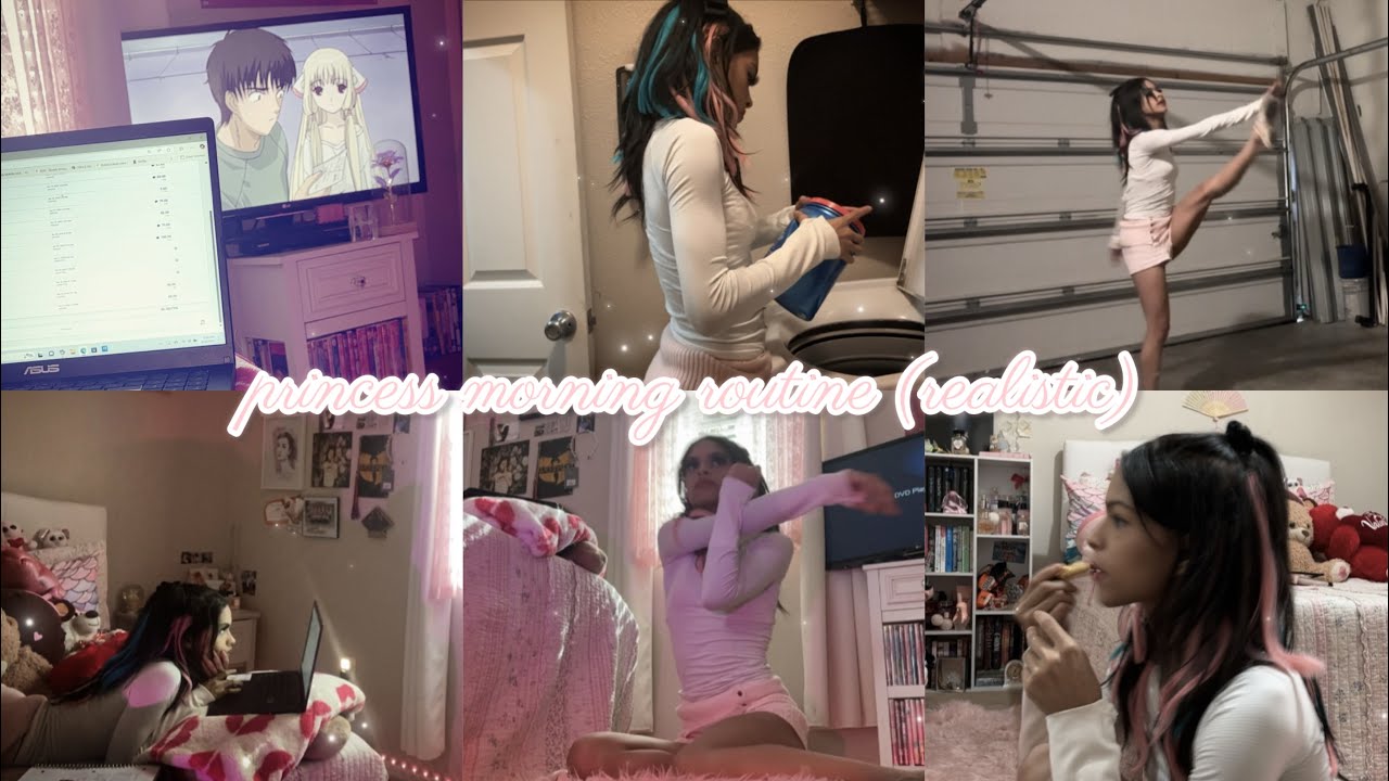 Realistic Princess Morning Routine 🩷🦢🩰