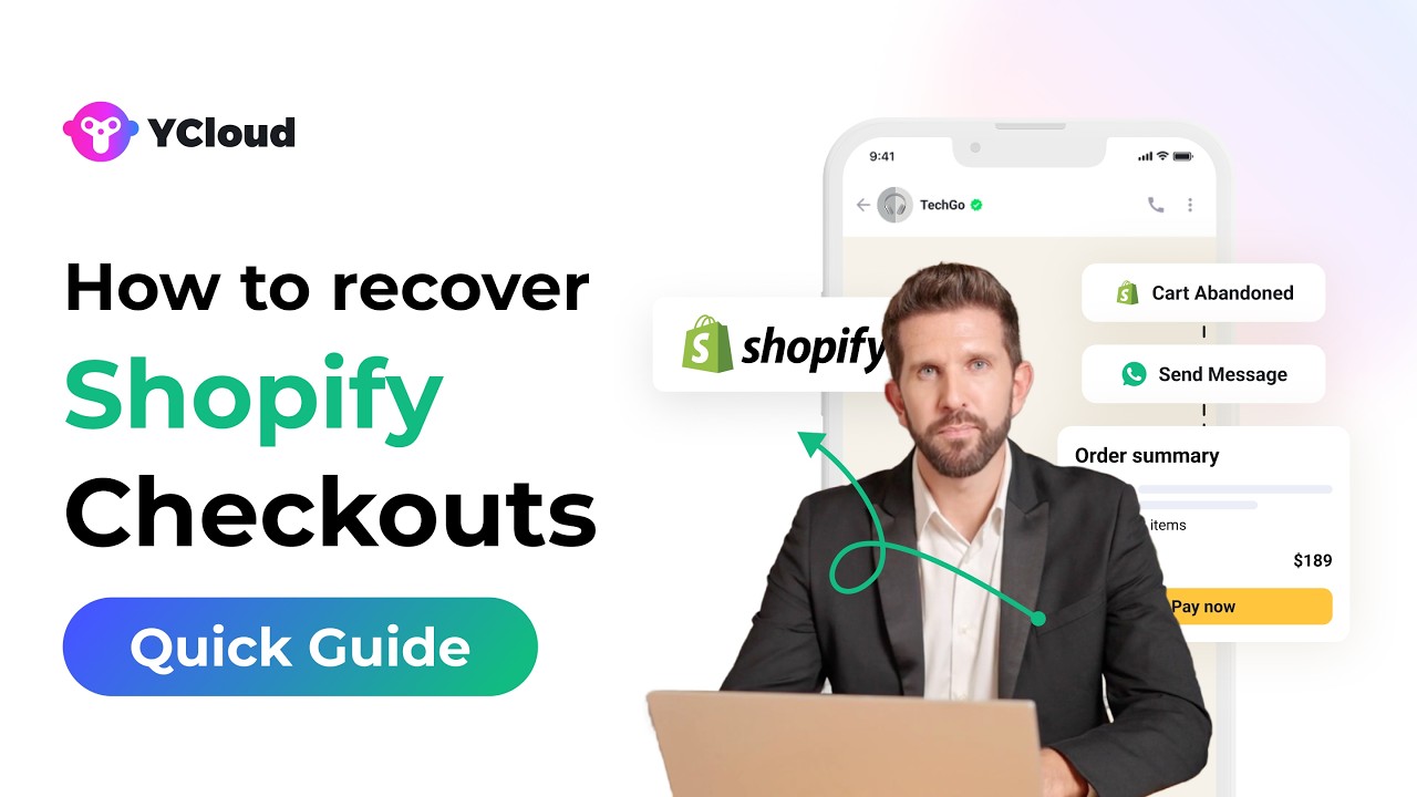 Stop Losing Shopify Orders | Abandoned Checkout Recovery Guide (WhatsApp + YCloud)