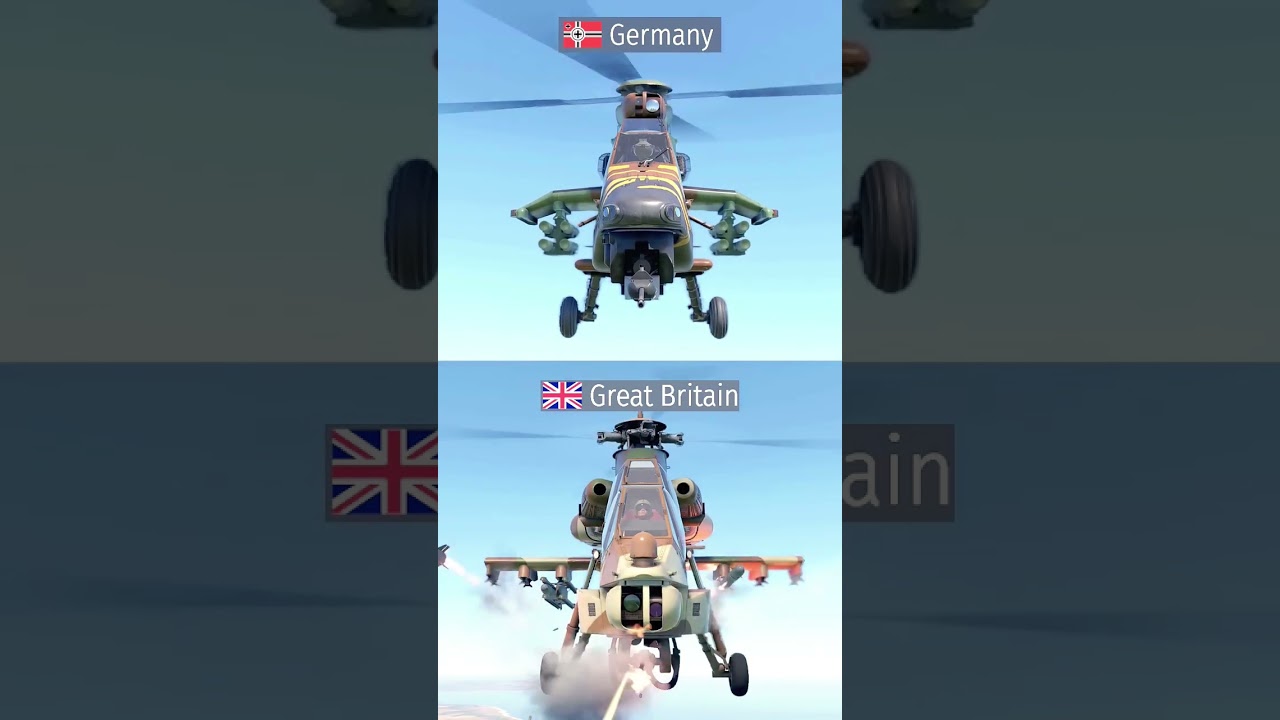 ATTACK HELICOPTERS in War Thunder