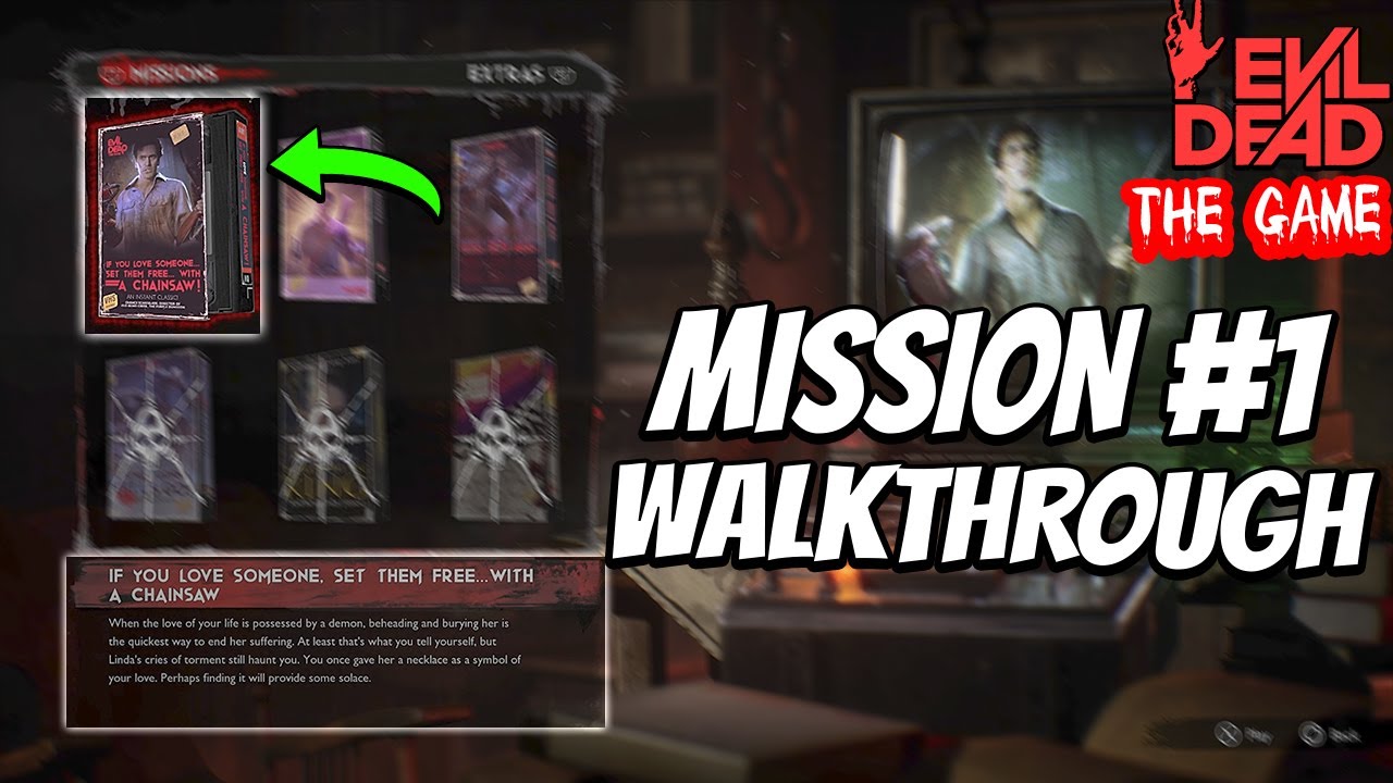 Evil Dead: The Game &ndash; Mission 1 Walkthrough (Unlock Ash vs Evil Dead Skin)