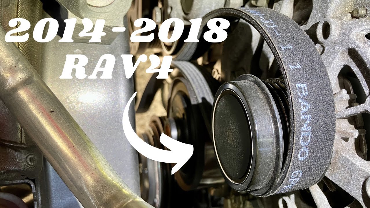 Toyota RAV4 Serpentine Belt Installation (2014-2018)