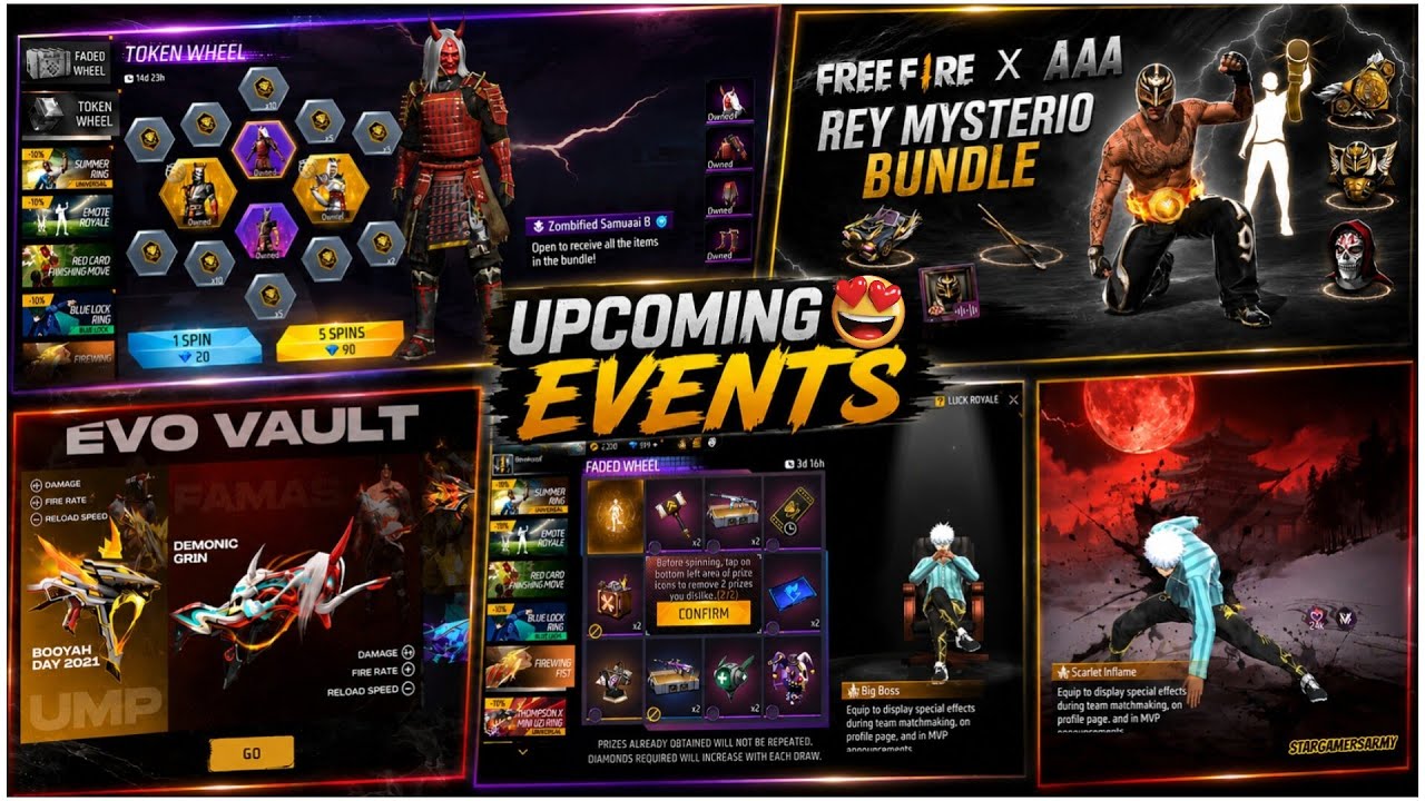 Next Universal Ring Event Free Fire  😱| Zombie Samurai Return Free Fire | Free Fire New Event
