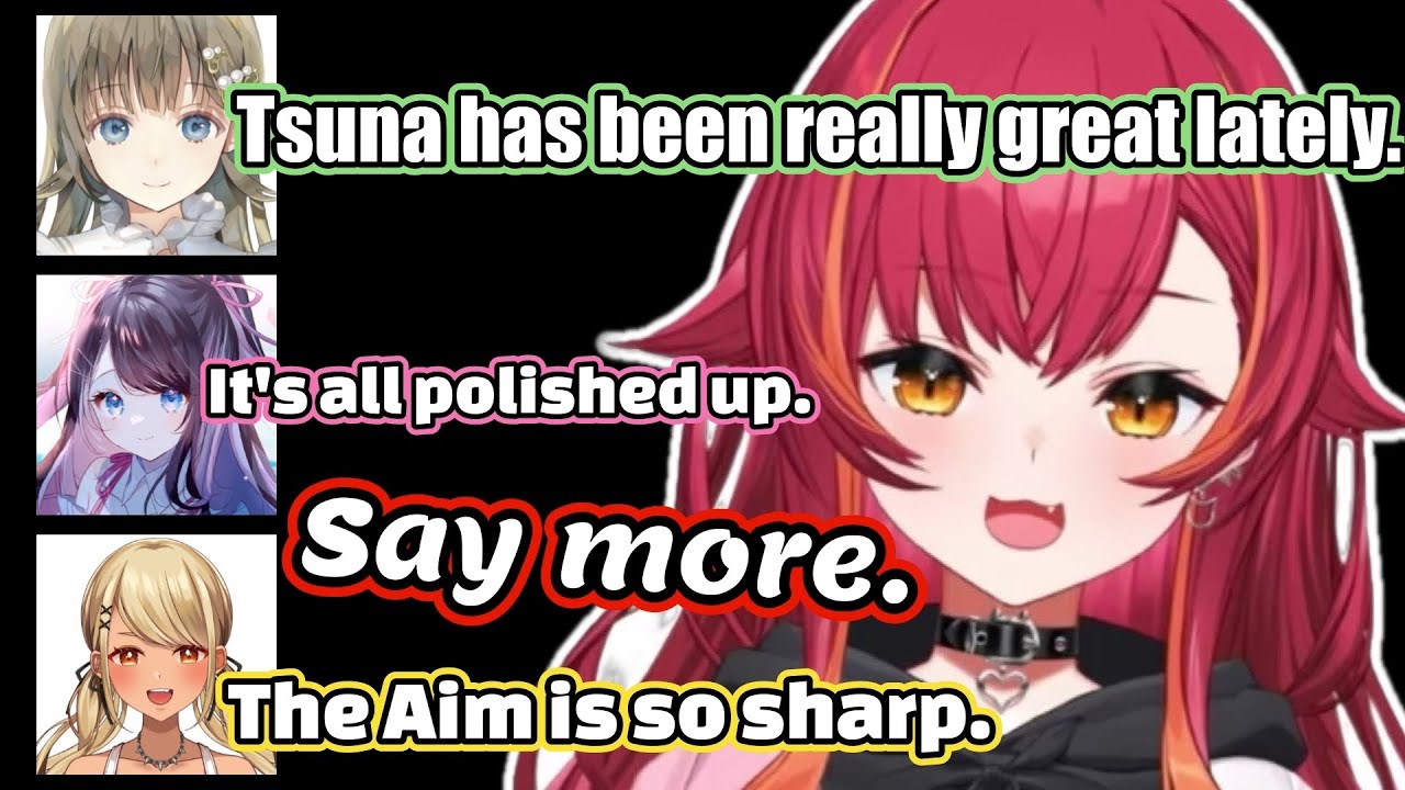 【Eng sub】Tsuna was too cute, embarrassed by the praise.【vspo/Tsuna/Nazuna/Lisa/Qpi/XQQ/VALORANT】