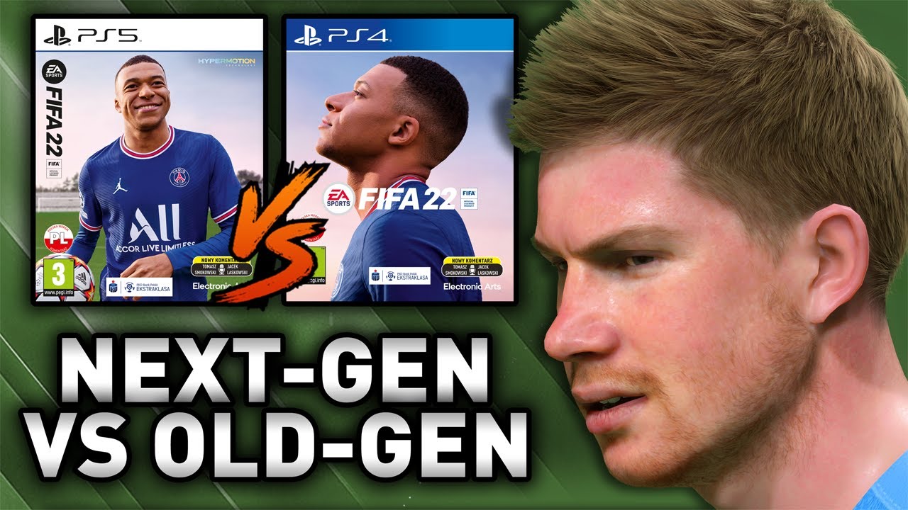 FIFA 22 - Next-Gen vs Old-Gen! Pierwsze porównanie obu generacji!