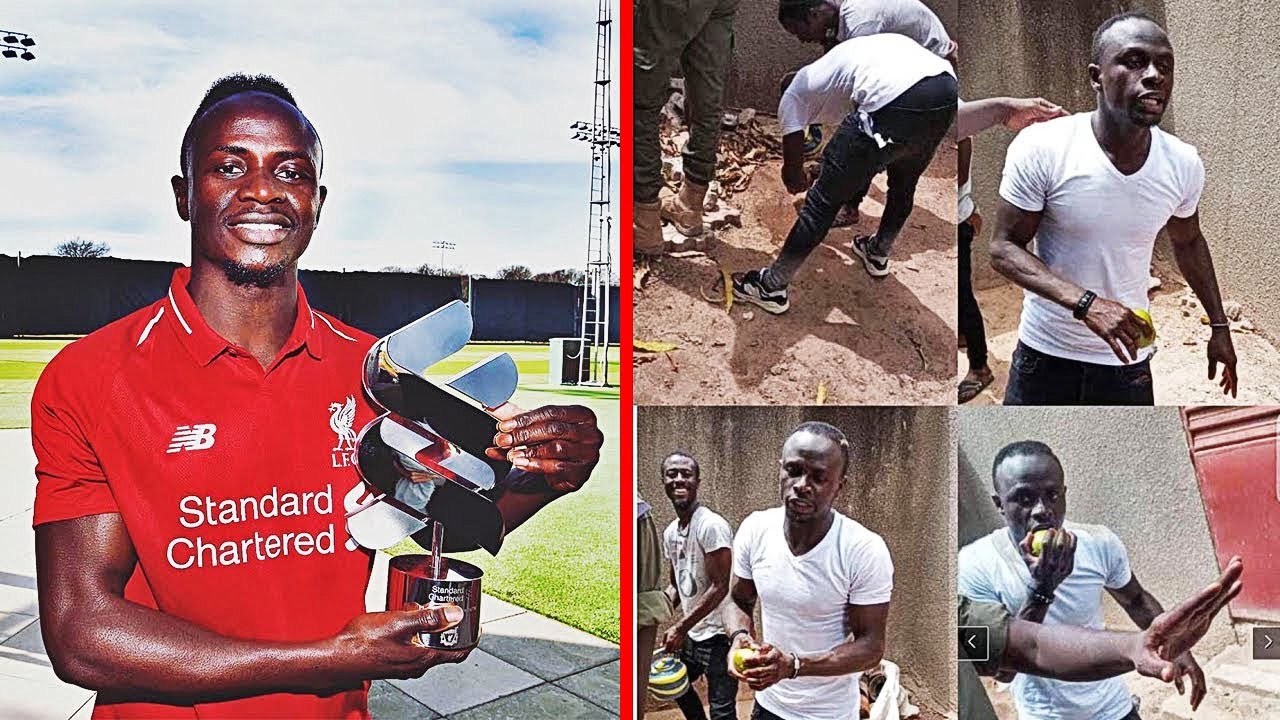 SADIO MANÉ -O JOGADOR DE FUTEBOL MAIS HUMILDE DO MUNDO