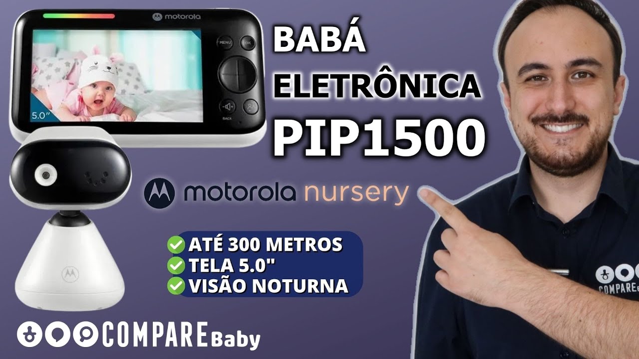 Babá Eletrônica PIP1500 Motorola | ✅ Unboxing e Funções [LANÇAMENTO]