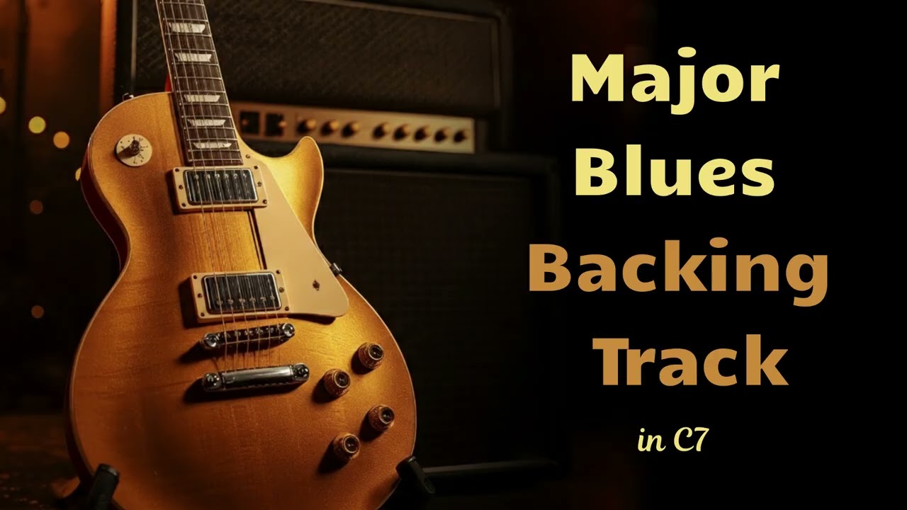 C Major Blues Backing Track