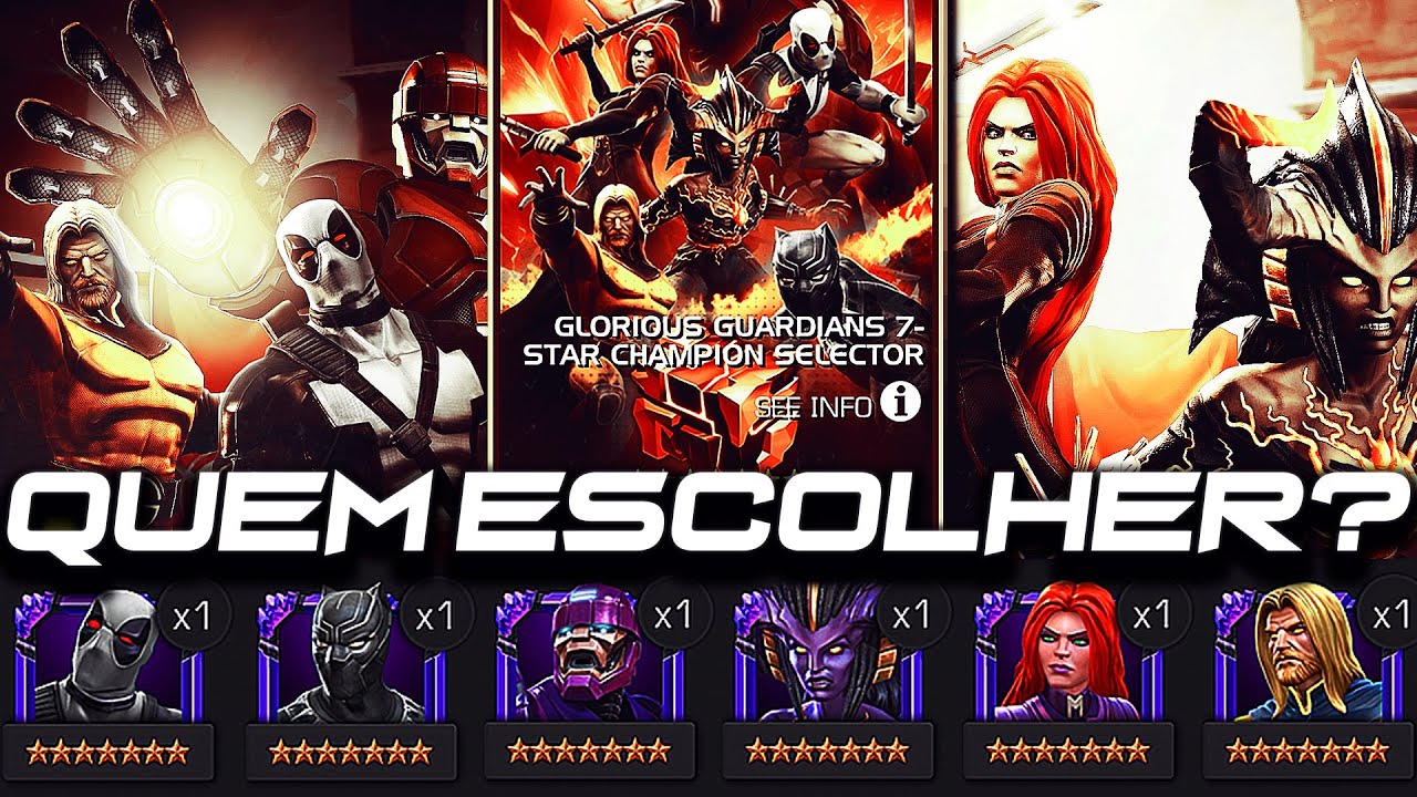 QUEM ESCOLHER NO SELETOR DE CAMPEÕES GLORIÓSOS? ESSA ESCOLHA PODE MUDAR!