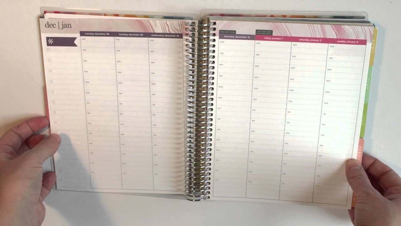 NEW ERIN CONDREN HOURLY PLANNER UNBOXING!