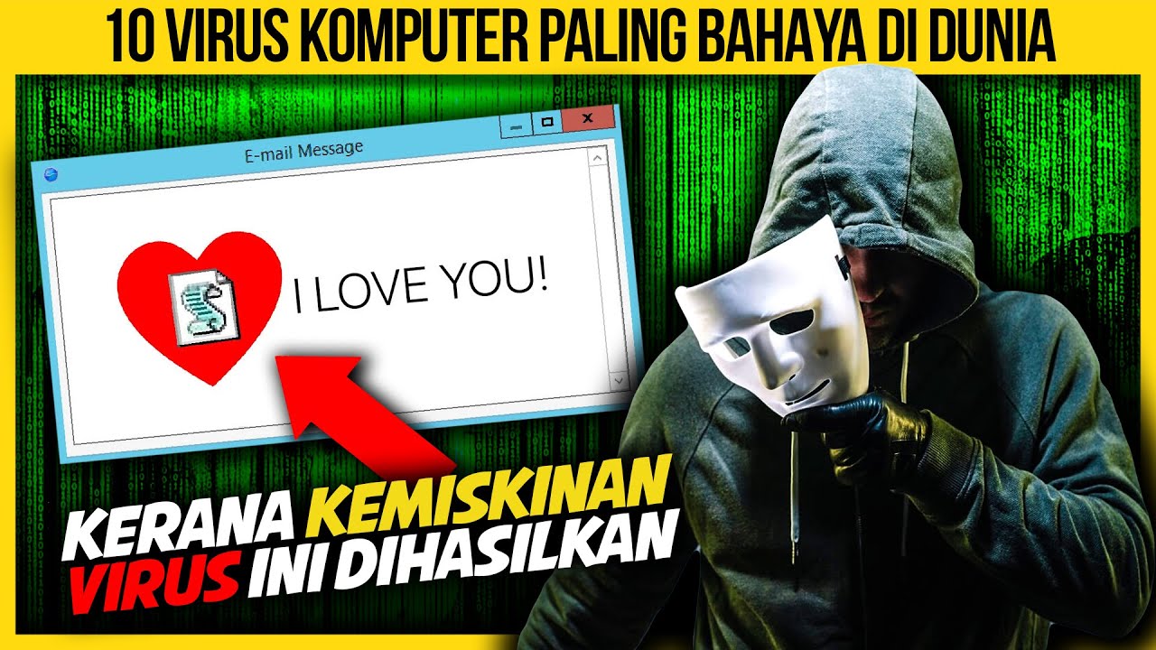 10 VIRUS KOMPUTER PALING BAHAYA DI DUNIA YANG PASTI KORANG PUN TERKEJUT