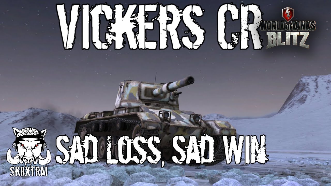 Vickers Cruiser - Sad Loss, Sad Win - Wot Blitz