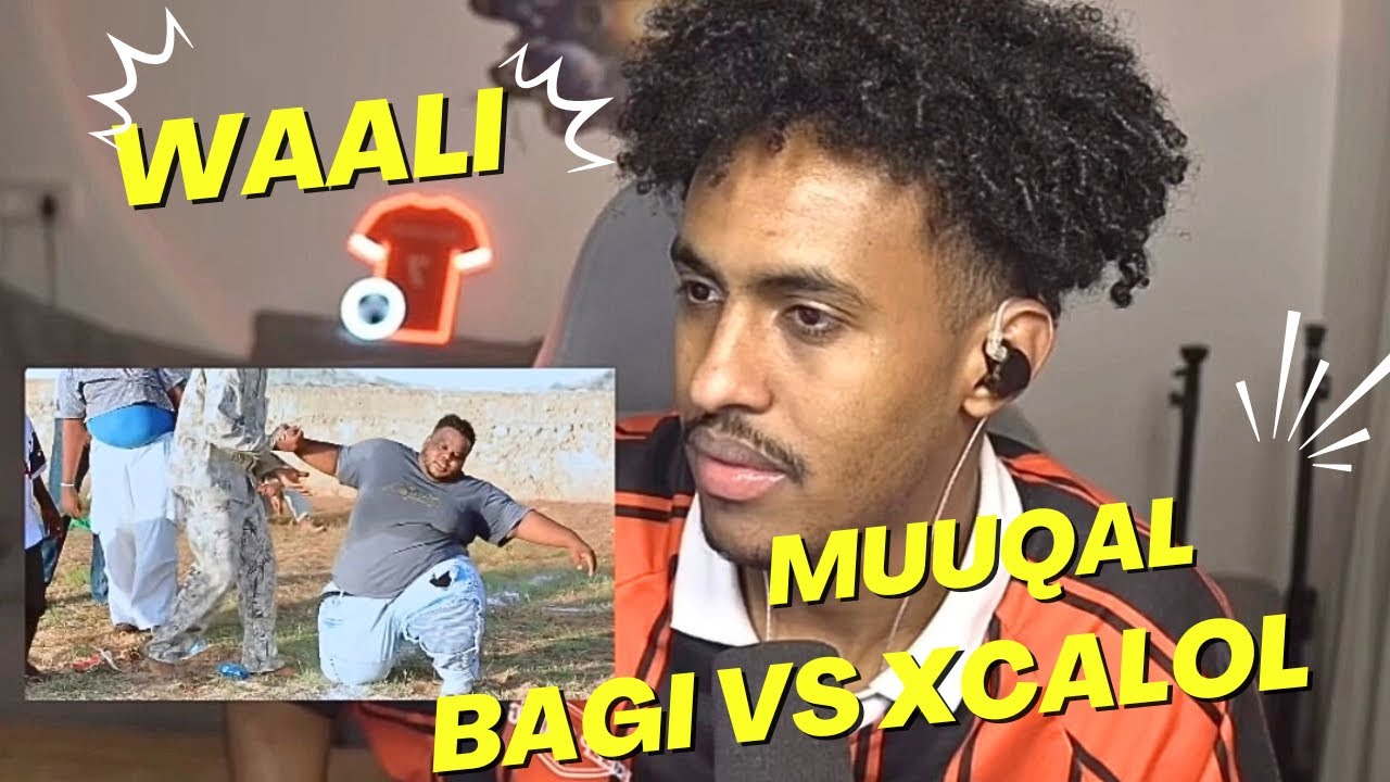 Muuqaal Waaliya Reaction Buuqisa Wata | Bagi Vs Xaaji Calool | Qays qayser react Somali qosol 
