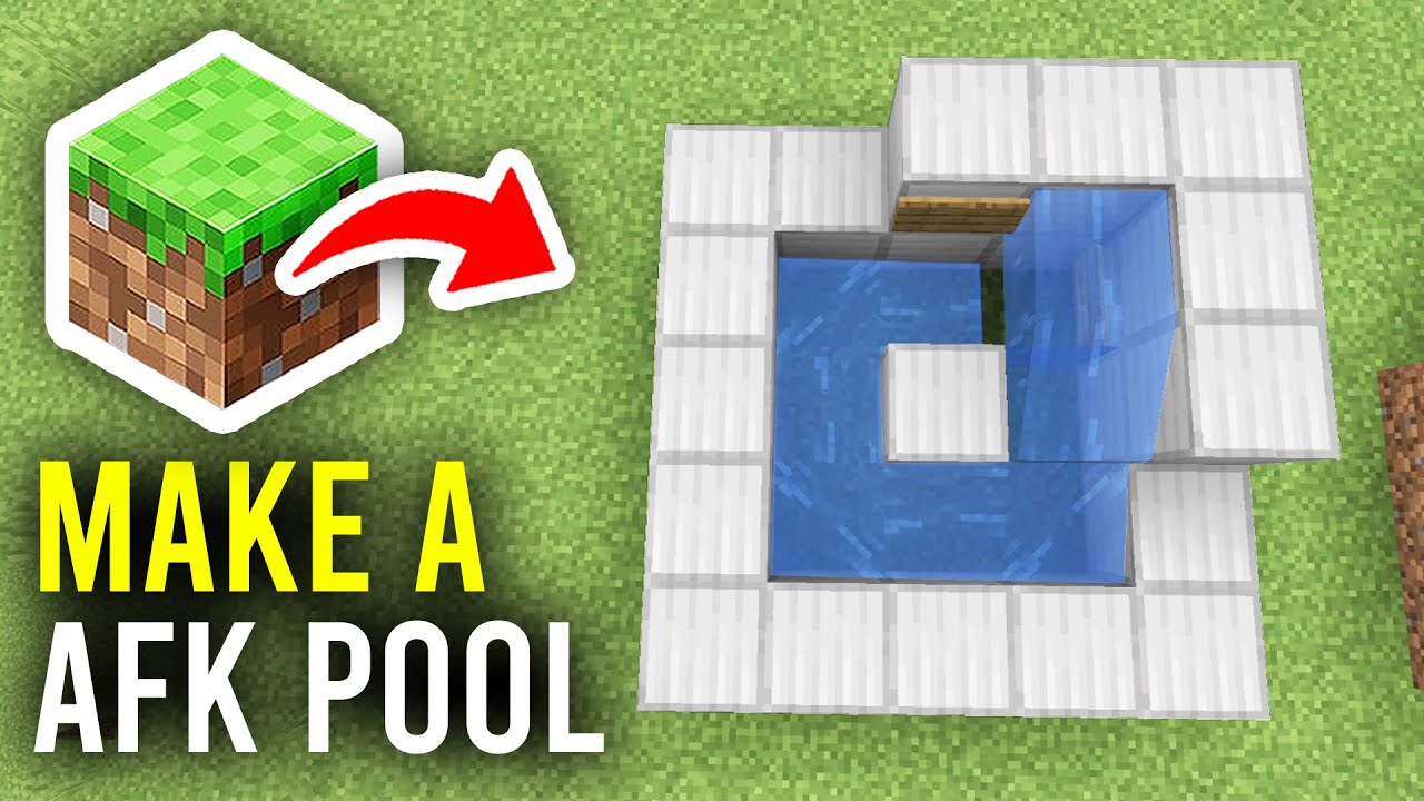 How To Make AFK Pool In Minecraft - Full Guide