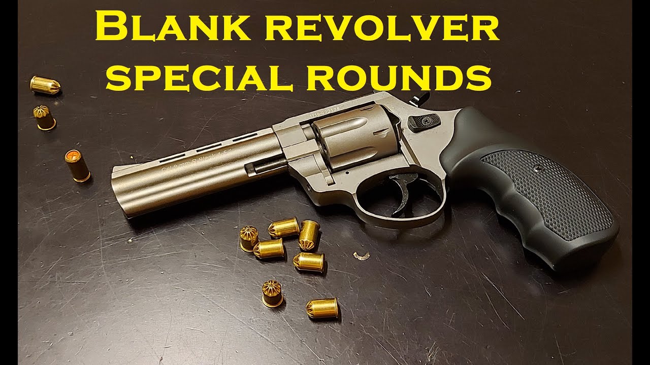 Blank revolver special rounds (R PV).