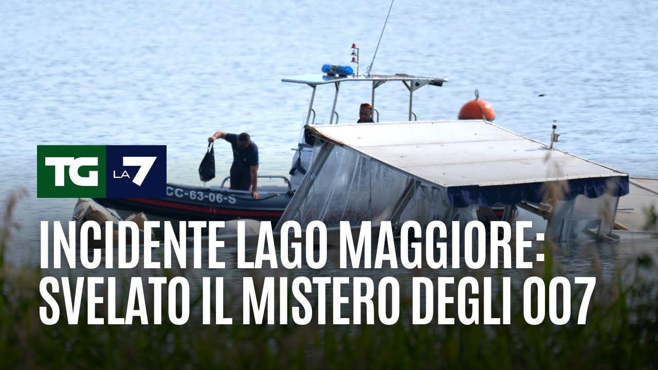 Incidente lago maggiore: svelato il mistero degli 007