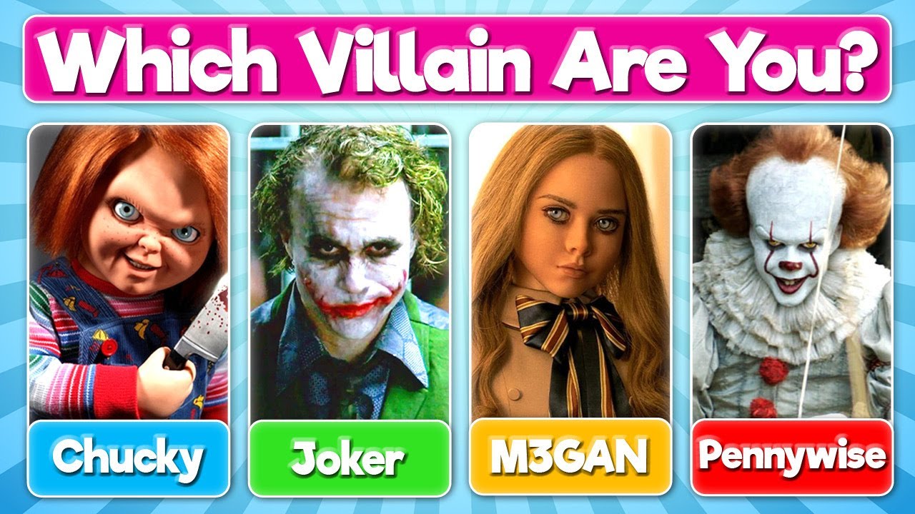 Which Scary Villain Are You? 🤡