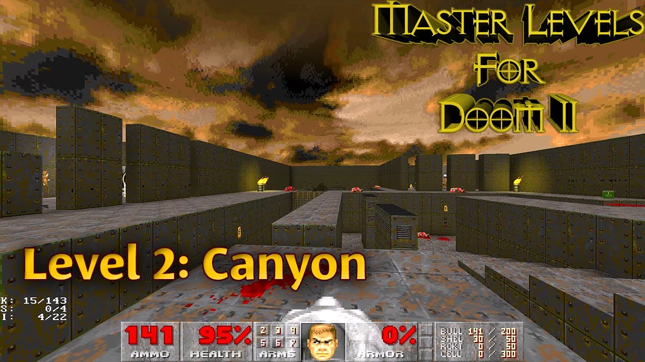 Master Levels for Doom II ● Level 2: Canyon ● 100% Playthrough