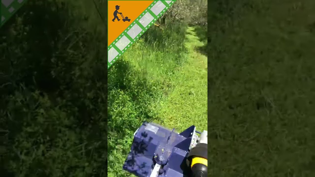 Trinciaerba per trattore - BullMach ERMES 105 S lavora il campo #shorts 🌿