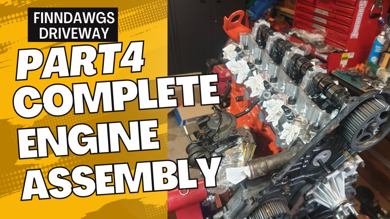 WLT Engine Rebuild Ford Courier/Mazda Bravo: Finalizing Assembly (Part 4)