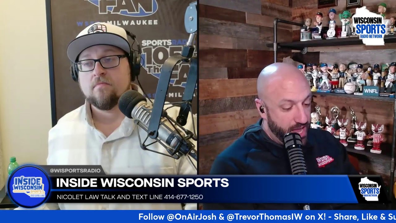 1-21-26 Inside Wisconsin Sports with Trevor and Josh: Wisconsin Football Donor Slogans and more!
