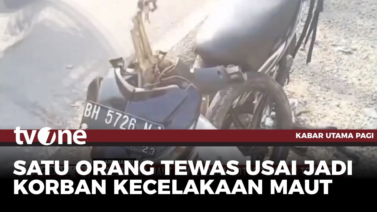 Kecelakaan Maut Terjadi di Jambi, Satu Korban Tewas Terlindas Truk | Kabar Utama Pagi tvOne