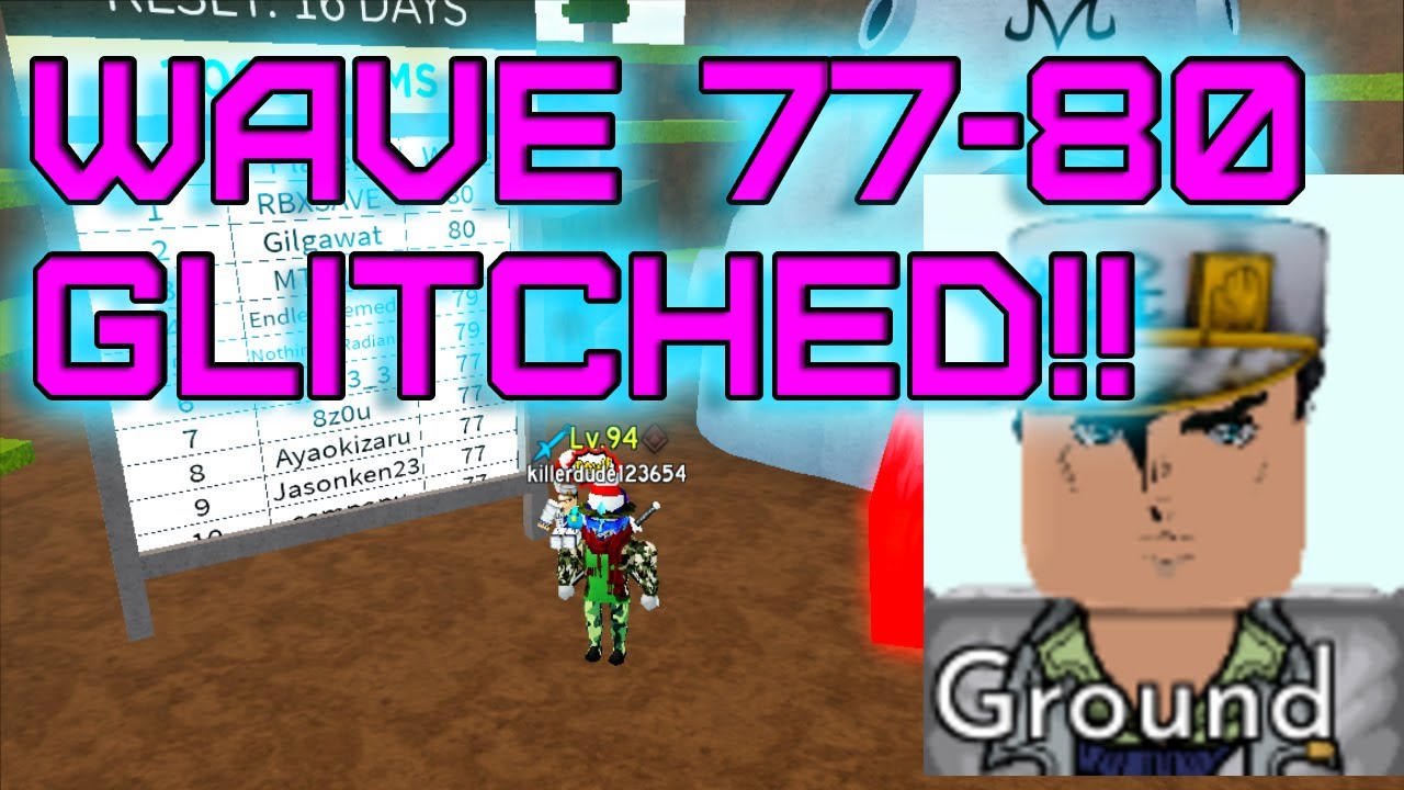 [WAVE 77-80] TIME STOP GLITCH OP FOR INFINITE MODE, LEADERBOARD RUNS, UPDATE, GAME BROKEN
