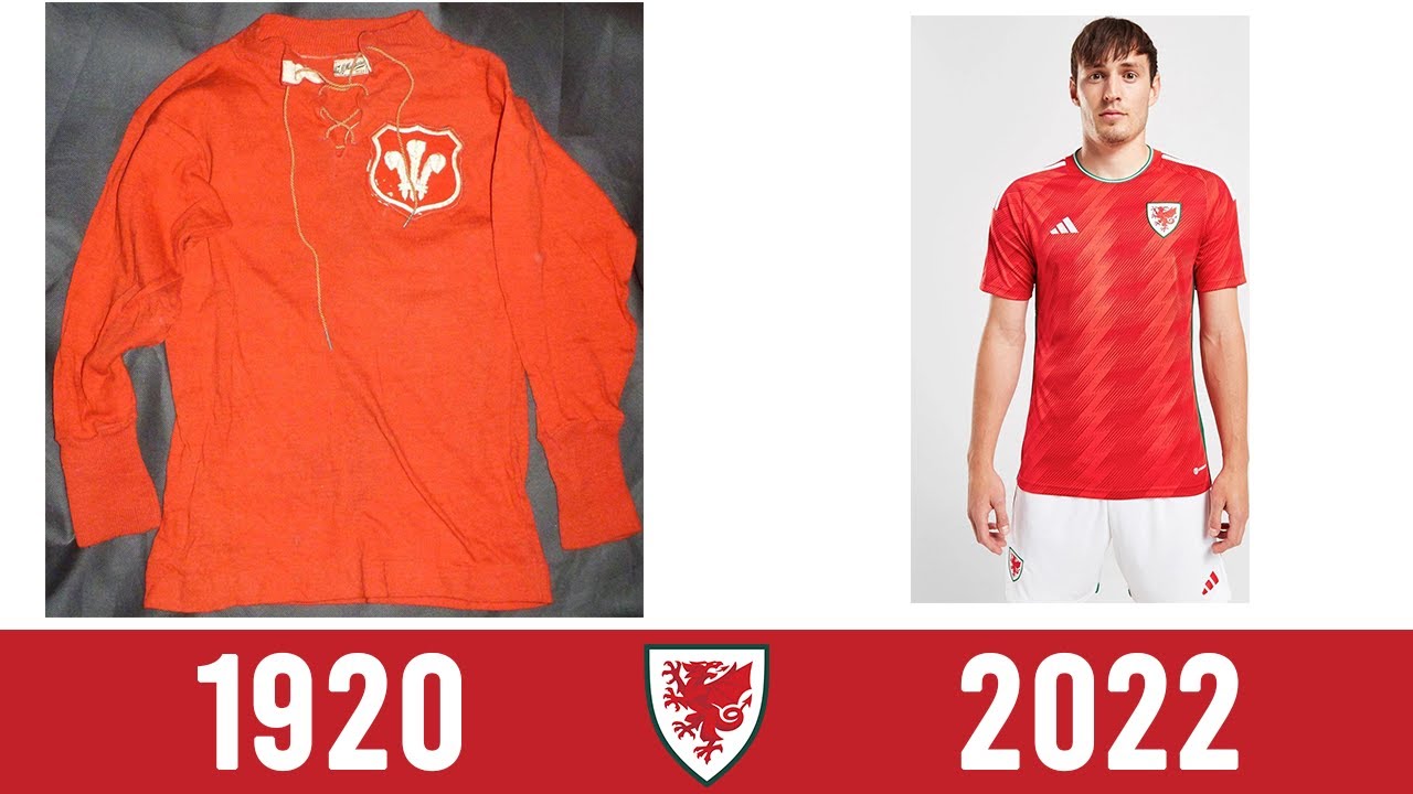 Wales Football Kit History