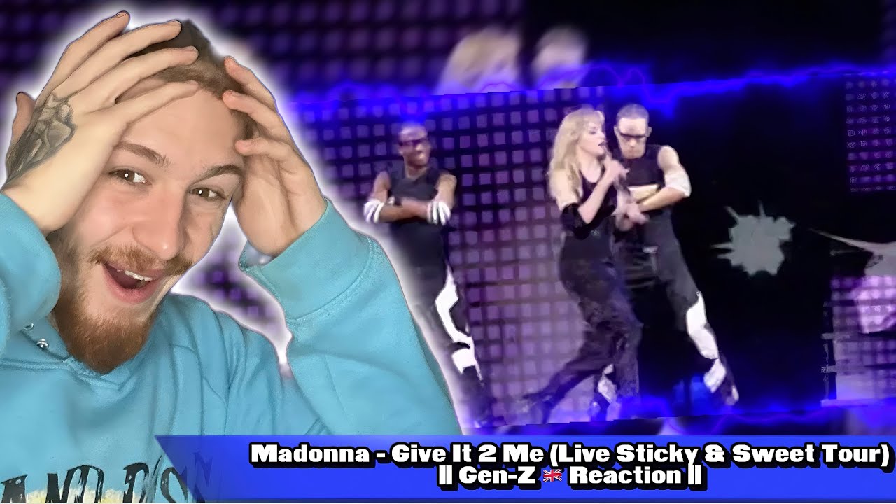 She Is So Energetic.. || Madonna - Give It 2 Me (Live) || First Time Hearing ||