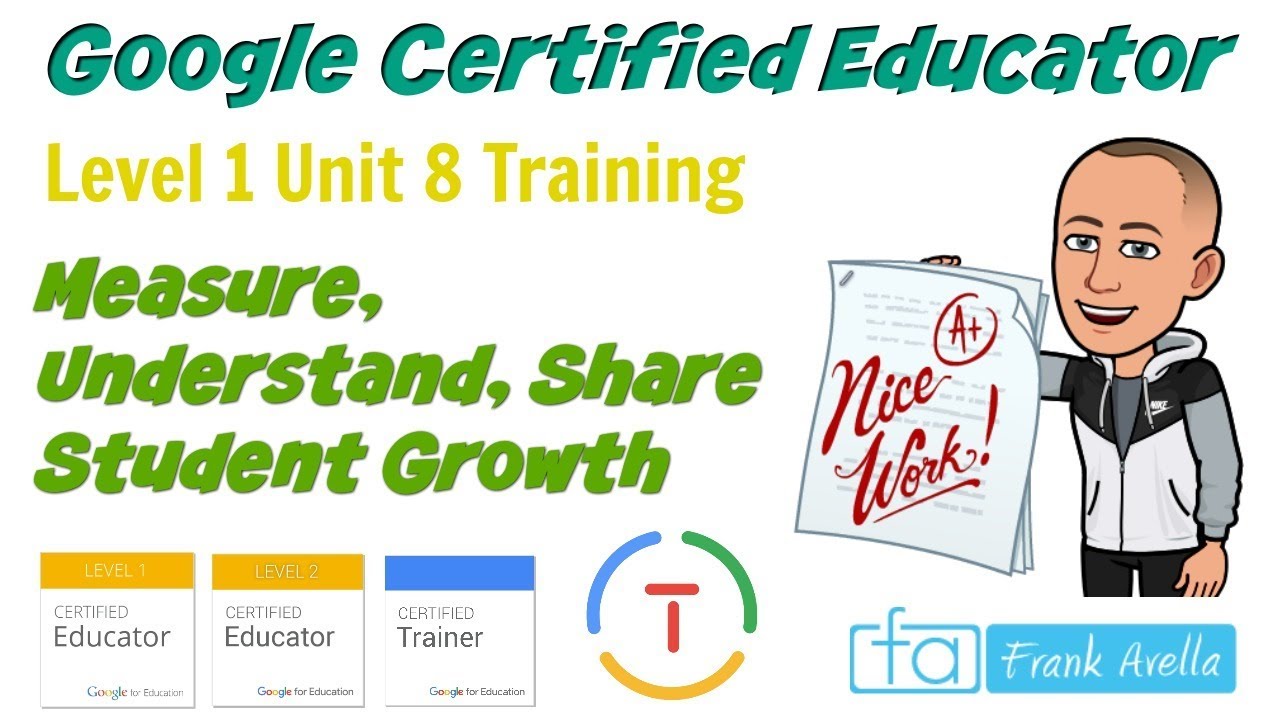 Google Certified Educator Level 1 Unit 8