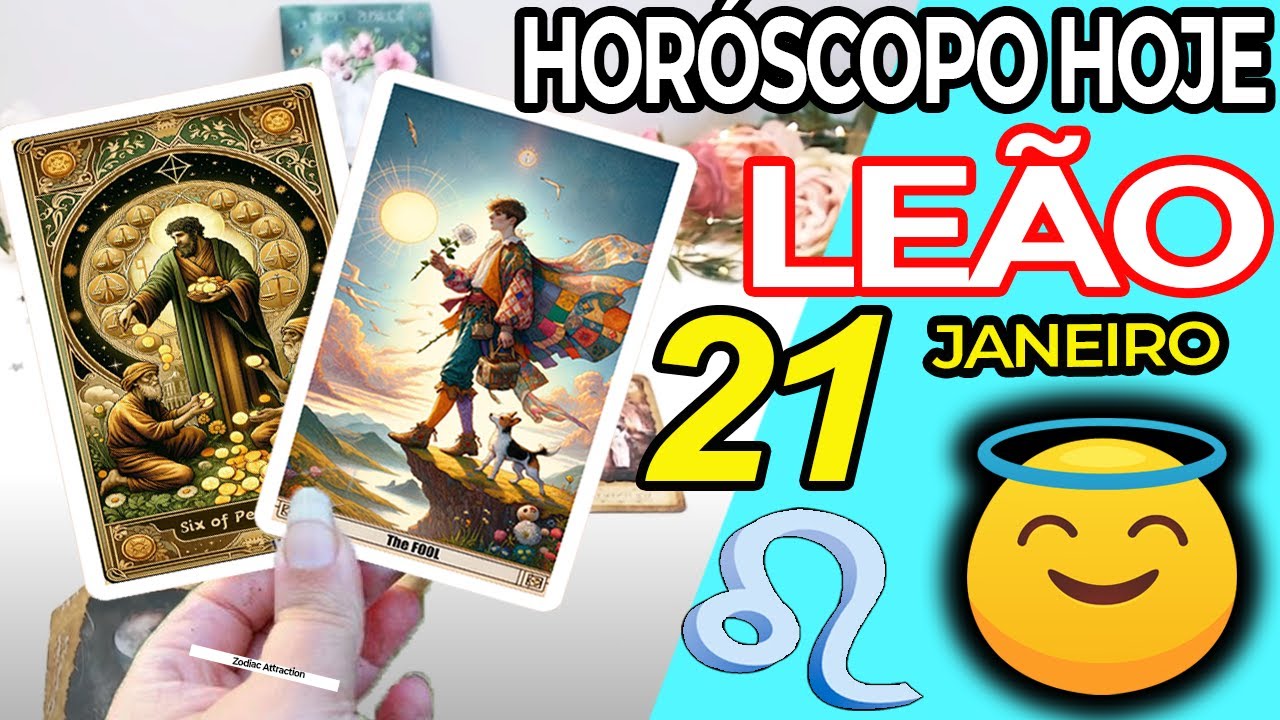 ✝️UM SER DO ALÉM TE ENVIA UM PRESENTE😇 Leão ♌ 21 Janeiro 2026 | Horoscopo do dia de hoje ♌ Tarot