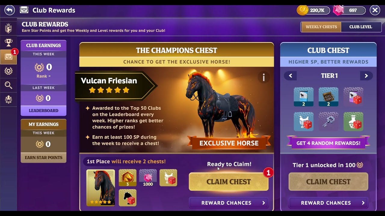 Star Equestrian || Chests and breeding?!