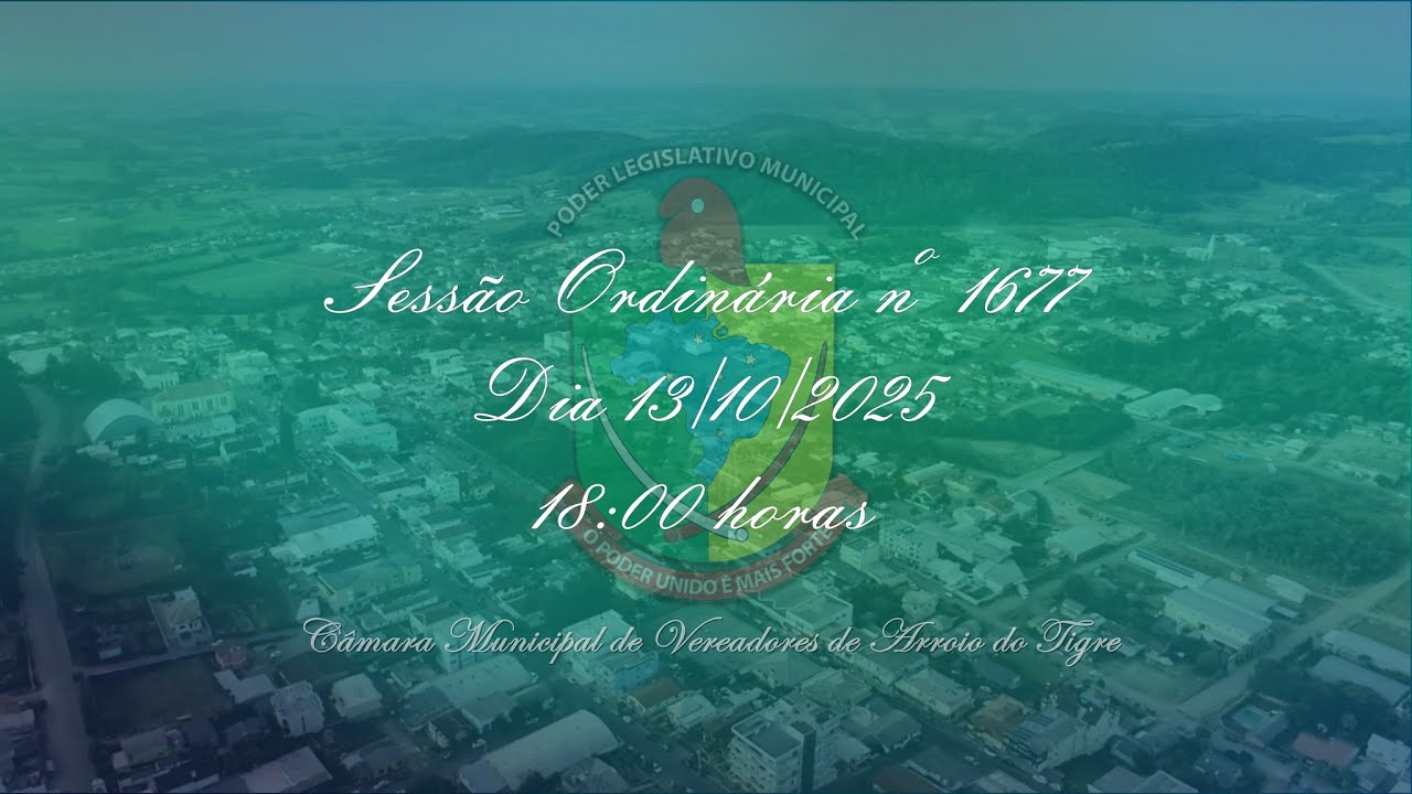 Sessão Ordinária nº 1677 - 13/10/2025