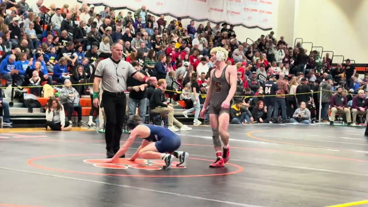 2026-02-13 Sectional Quarter - Arrison Bauer (Lena-Winslow) TF over Max Mulhearn (Harvest Christian)
