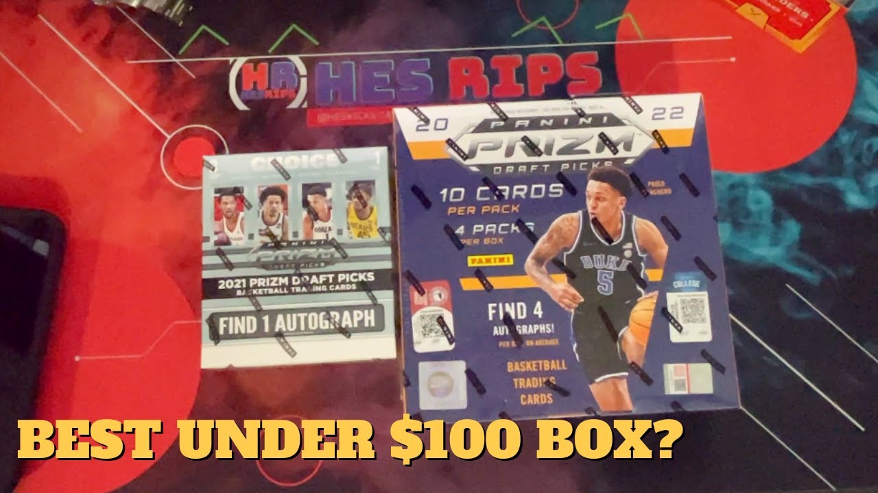 Best Under $100 Hobby Box?! RC GOLD & SSP Pulled! 2022-23 Prizm Draft Hobby