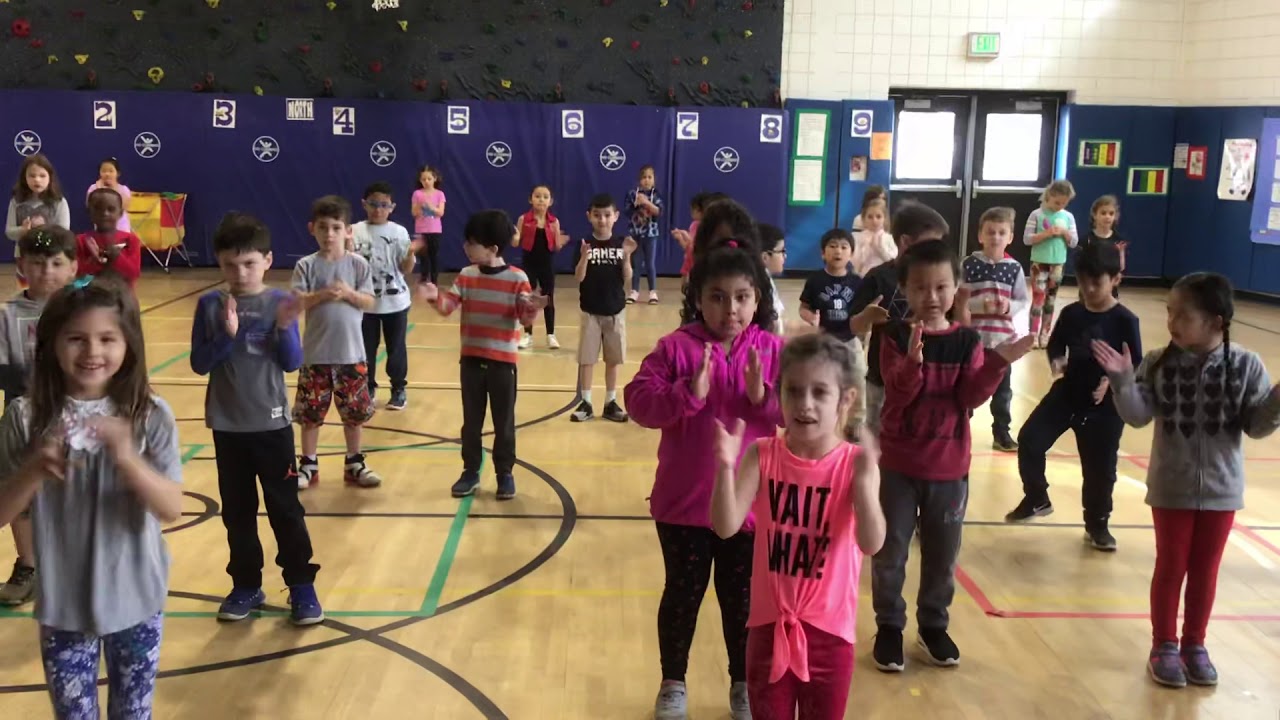 Cha Cha Slide 1st grade