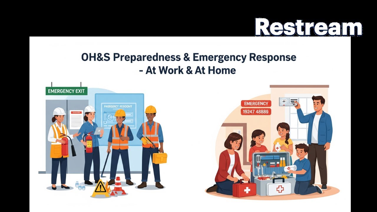 OSH: Preparedness & Emergency Response – At Work & At Home