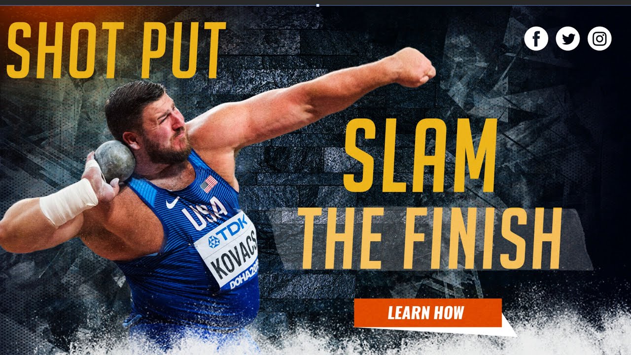 How to Punch The Finish in Shot Put Throw - Arete Throws Nation