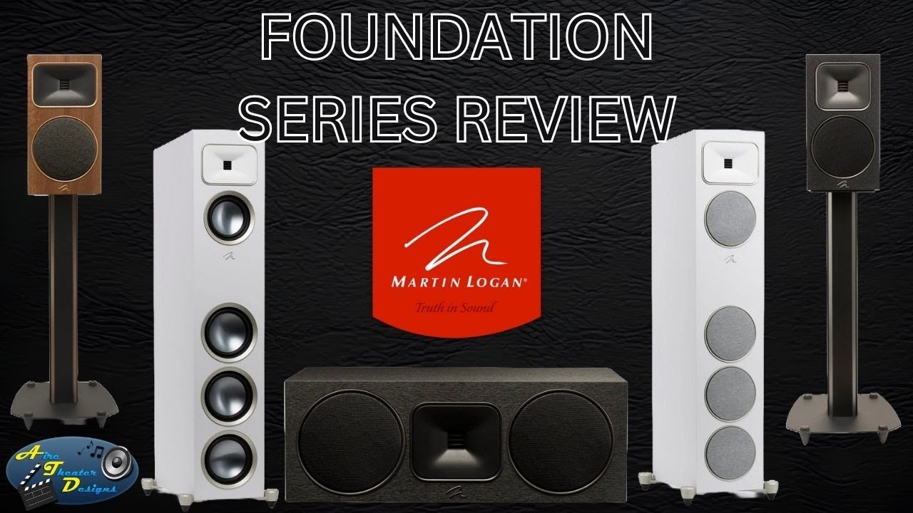 Martin Logan Foundation Speaker Review - Martin Logan 2025 Foundation Line #martinlogan #audiophile