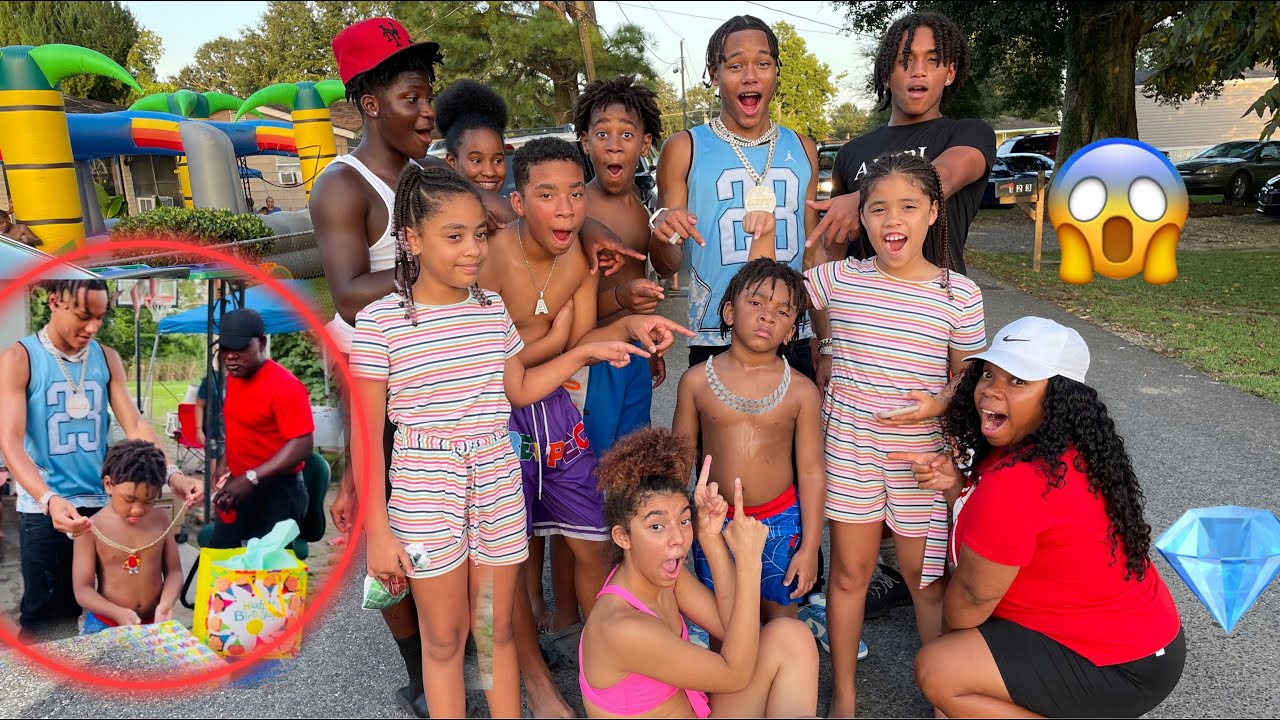 RichBoyTroy Iced Nae's Brother Out For HIs Birthday 🎂