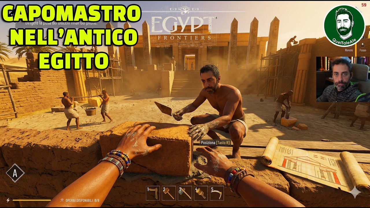 Egypt Frontiers -  IL CAPOMASTRO DELL'ANTICO EGITTO - Gameplay ITA