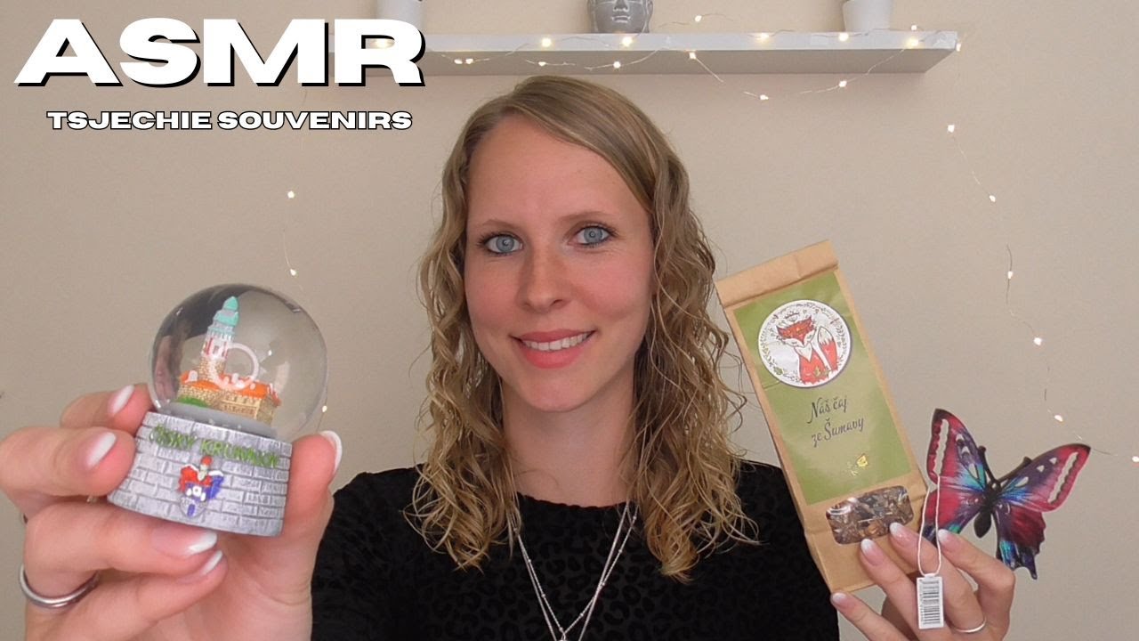 ASMR Tsjechië Souvenirs Haul & Kleding Shoplog (Tapping On Random Items)