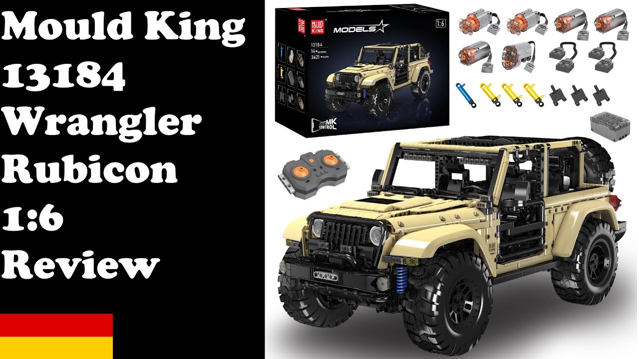 Technic Set des Jahres ? Mould King 13184 - Jeep Wrangler Rubicon - Review