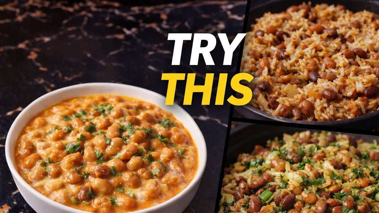 Different Ways To Cook Beans  | Cheap & Filling Meals 